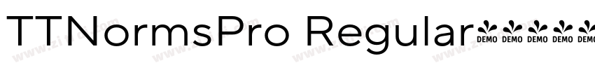 TTNormsPro Regular字体字体转换